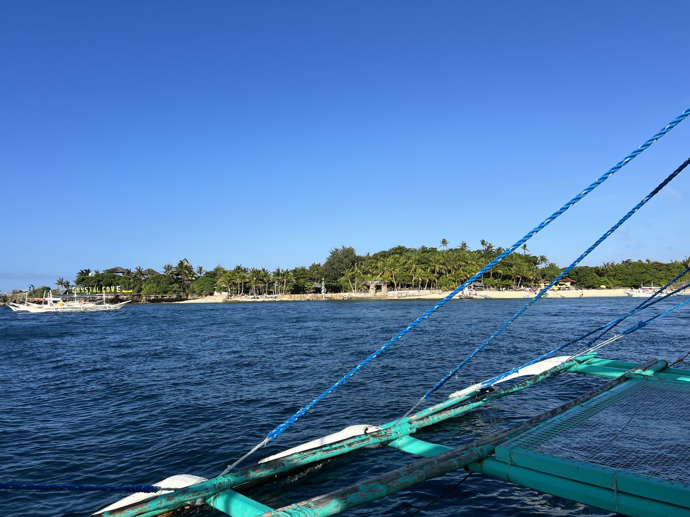 Bangka approach to Boracay island