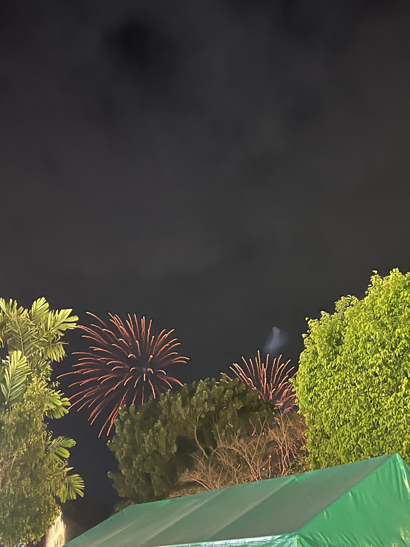 Philippine fiesta fireworks