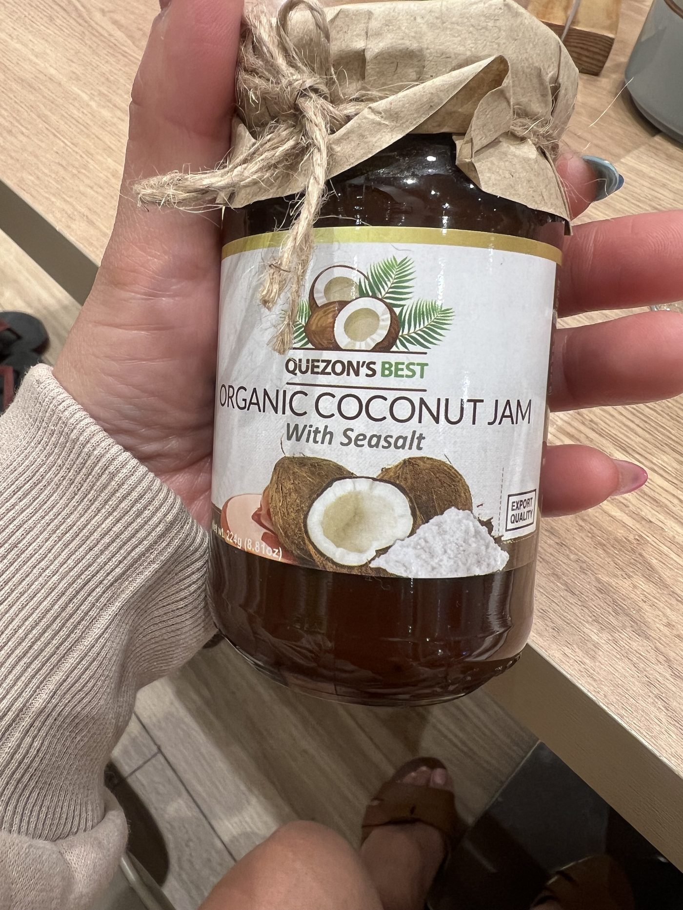 Philippine coconut jam pasalubong