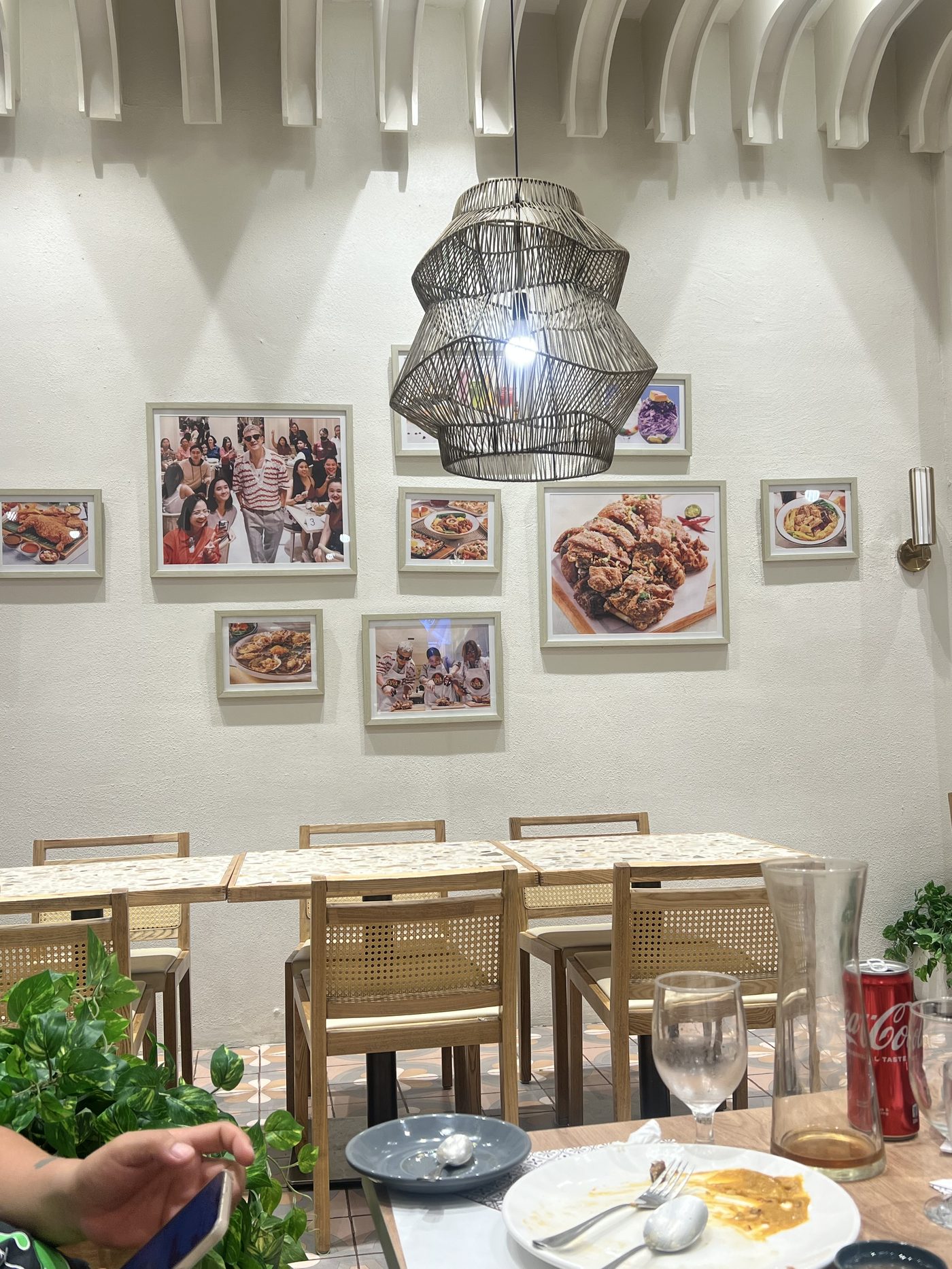 Trendy restaurant interior Philippines