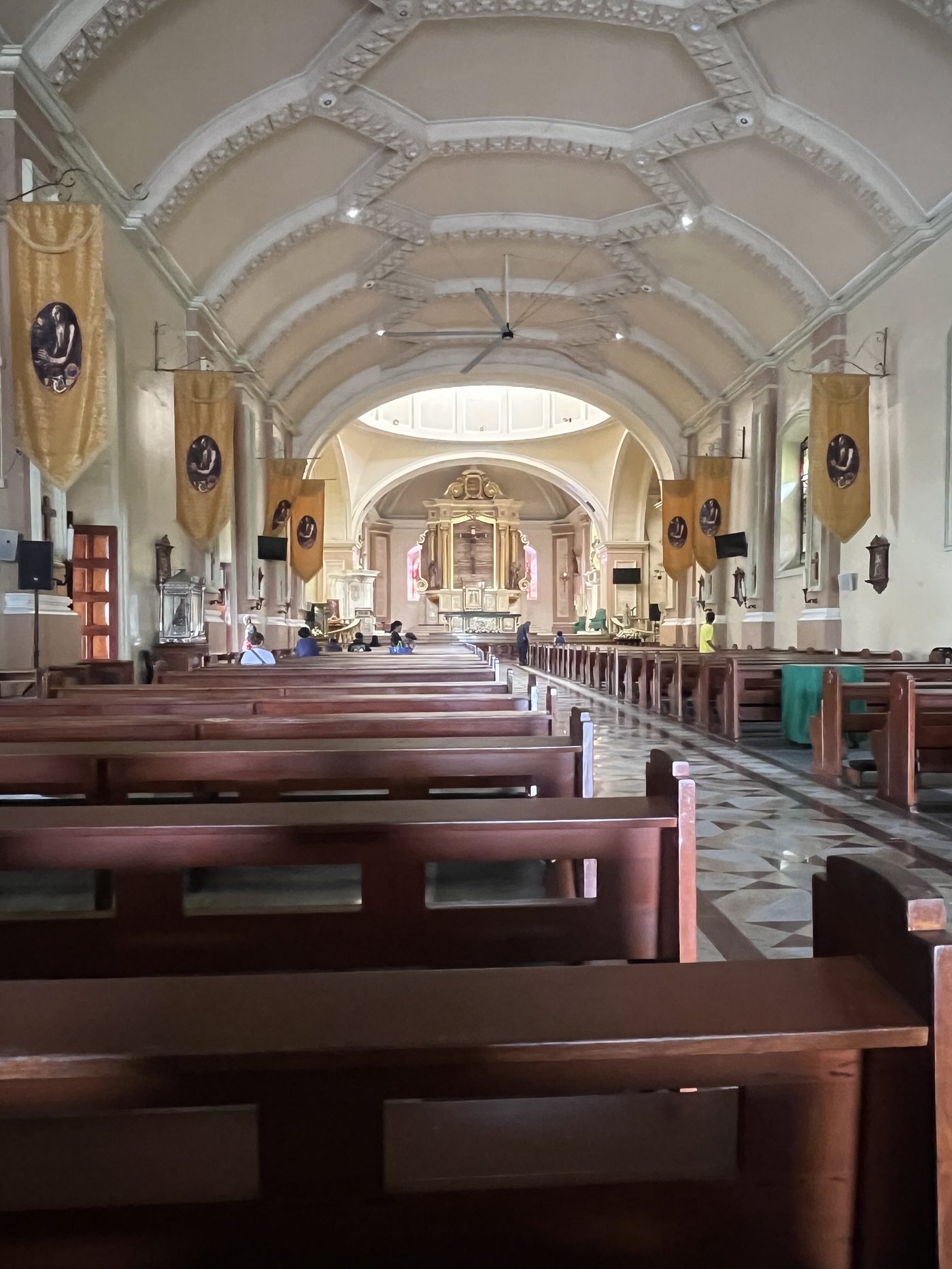 Philippine Catholic church interior